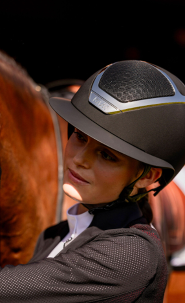 CASCO STAR LADY MARRON ORO KASK